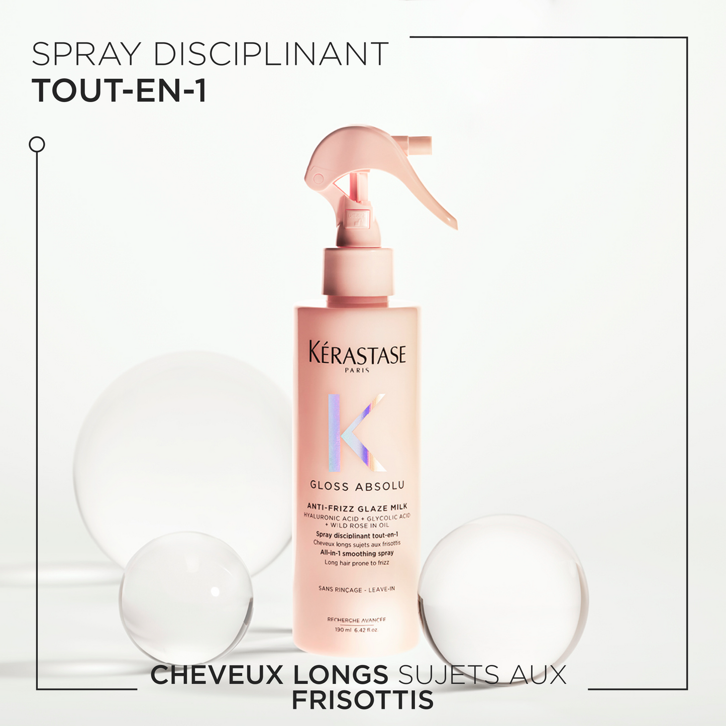 Gloss Absolu Anti-Frizz Glaze Milk 190ml