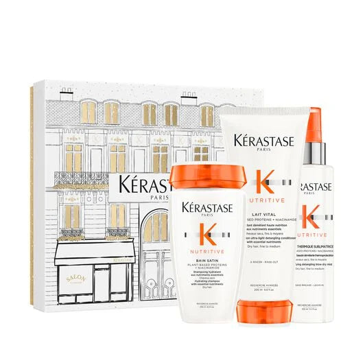 Coffret des Fêtes de Soin Nutritif Pour Cheveux Secs